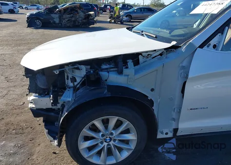 2016 BMW X3 xDrive28D из США, поврежденный, VIN 5UXWY3C52G0N87998